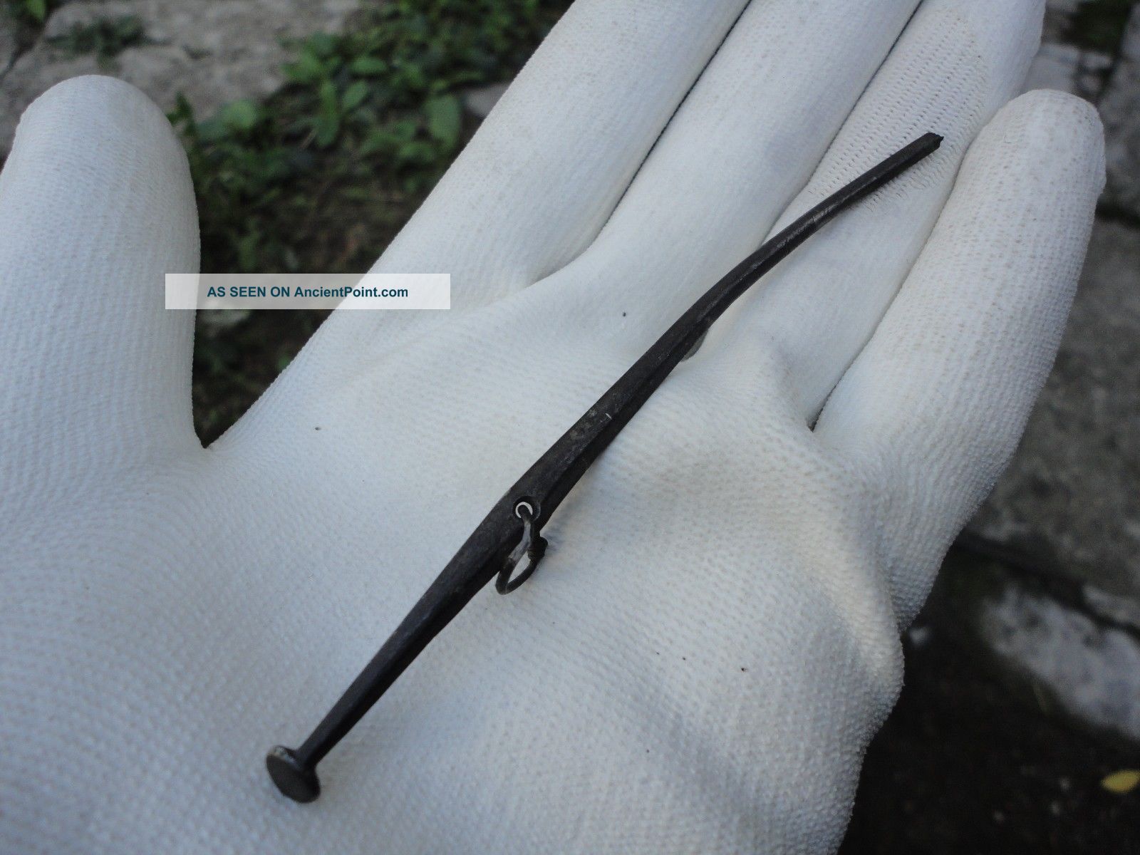 Ancient Roman Silver Medical Tool Dental Instrument Extremely Rare Artifact Roman photo