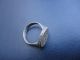Ancient Roman Silver Ring Christogram Museum Quality Artifact Extremely Rare Roman photo 6