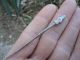 Ancient Roman Silver Hair Pin Hairclip 1st Century Ad Museum Quality Artifact Roman photo 1