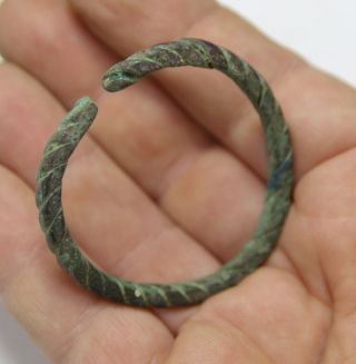 Viking Bronze Twisted Bracelet Weight - 20 Gr photo