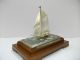 The Sailboat Of Silver985 Of The Most Wonderful Japan.  Takehiko ' S Work. Other Antique Sterling Silver photo 2