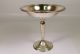 Vtg Preisner 177.  3g Sterling Silver Repousse Weighted Tall Compote Candy Dish Bowls photo 1