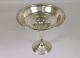 Vtg Preisner 177.  3g Sterling Silver Repousse Weighted Tall Compote Candy Dish Bowls photo 6