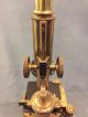 Ross London 8114 Compound Microscope Copper & Brass Finish C.  1900 No Objectives Other Antique Science Equip photo 10