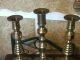Antique Vintage Brass Beehive Candlestick Holder - Brass Candle Holders - (3) Metalware photo 5