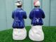 Pair: Mid 19thc Staffordshire O ' Shanter & Souter Seated Figures C1860s Figurines photo 4