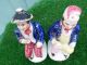 Pair: Mid 19thc Staffordshire O ' Shanter & Souter Seated Figures C1860s Figurines photo 5