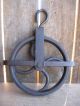 Antique Well Pulley/hay Wheel Other Antique Hardware photo 3