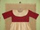 Primitive Doll Dress - Folkart - Handmade Stitchery - Home Decor - Grungy Primitives photo 3