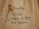 Primitive Doll Dress - Folkart - Handmade Stitchery - Home Decor - Grungy Primitives photo 4