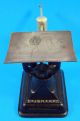 Antique Cast Iron Fairbanks Scale Marked U.  S.  Postal Dept.  Small Size 8 Oz Wow Scales photo 6