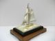 The Sailboat Of Silver Of The Most Wonderful Japan.  A Japanese Antique Other Antique Sterling Silver photo 1