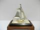 The Sailboat Of Silver Of The Most Wonderful Japan.  A Japanese Antique Other Antique Sterling Silver photo 2