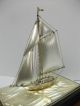 The Sailboat Of Silver Of The Most Wonderful Japan.  A Japanese Antique Other Antique Sterling Silver photo 5