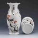 Chinese Color Porcelain Hand - Painted Plum A Plum Vase G707 Vases photo 6