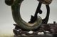 Exquisite Chinese Old Jade Skillfully Carved Dragon Hook Pendant Hs4 Necklaces & Pendants photo 2