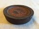 Old Antique Imperial Standard Iron Scale Weight 1 Pound J & D Green Crown 1820 Scales photo 6