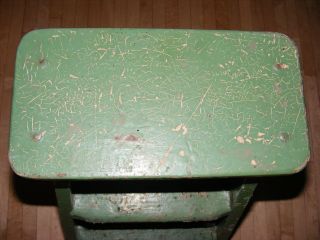Vintage Wood Ladder 2 Step Store Display Rustic Primitive Chic Country Shabby 3 photo