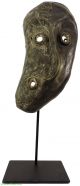 Pende Deformity Mask With Custom Stand Congo African Art Masks photo 1