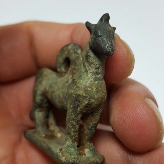 Roman Bronze Heavy Ancient Horse photo