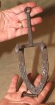 Antique Wrought Iron Hearthware Trivet Primitive Metal As Found Trivets photo 2