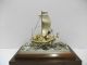 Silver985 The Japanese Treasure Ship.  205g/ 7.  22oz.  Takehiko ' S Work. Other Antique Sterling Silver photo 2