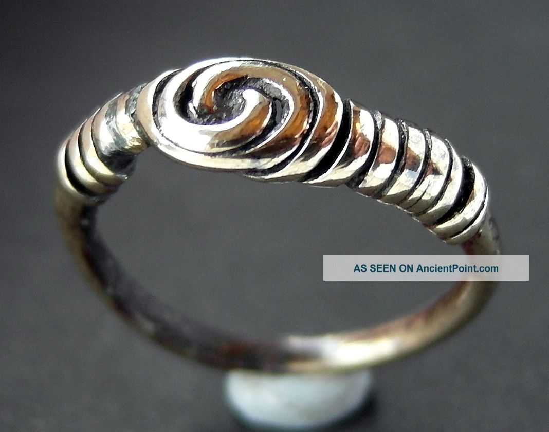 Rare Viking Æ Wire Ring - Circa 8th/10th Cent - Wearable Ad Scandinavian photo