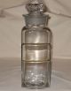 Antique Late 1800 ' S Fay & Schueler Clear Glass Apothecary Bottle/jar St Louis Bottles & Jars photo 9