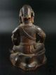 Very Large Antique Old Chinese Gilt Bronze Guan Gong Statue The Hero Qing Dy. Buddha photo 2