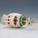 Chinese Cloisonne Hand Work Exquisite White Flower Toothpick Box D926 Boxes photo 5
