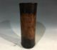Chinese Exquisite Hand - Carved Text Carving Wooden Pen Holder Other Chinese Antiques photo 2