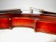 Antique Old Vintage 2 Pc Curly Maple Back Full Size Violin - String photo 10