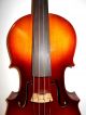 Antique Old Vintage 2 Pc Curly Maple Back Full Size Violin - String photo 4