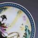 Chinese Porcelain Hand - Painted Beauty Xue Baochai Plate W Qianlong Mark G680 Plates photo 2