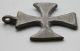 Ancient Medieval Knights Templar Period Silver Cross Pendant 1200 Ad British photo 6