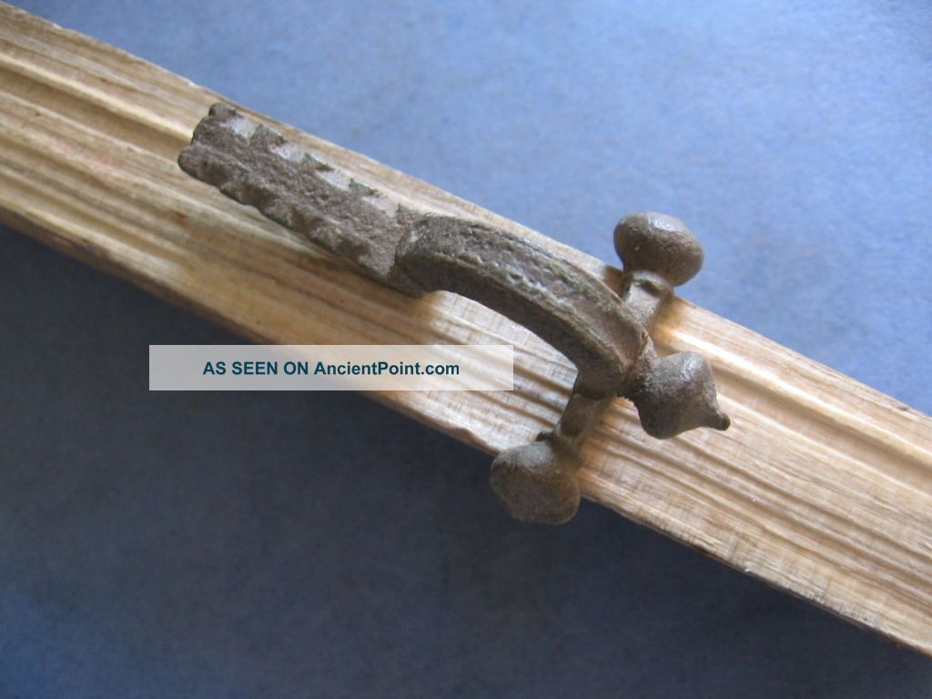 Huge Legionary Crossbow Fibula Ancient Roman Brooch 1 - 3 Ct: A.  D. Roman photo