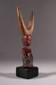 9045 Old Baule Slingshot Catapult Wood Display Sculptures & Statues photo 2