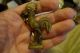 Old Bronze West Coast African Gold Weight Of A Rooster Cast Sculptures & Statues photo 1