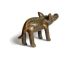 African Antique Cast Bronze Akan Ashanti Gold Weight - A Wild Boar 2 Sculptures & Statues photo 3