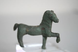 Quality Ancient Roman Bronze Horse 2/3rd Century Ad Equestrian photo