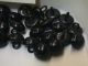 40 Black Metal Shank 3/8 Inch Dome Boot Shoe Vintage Buttons Teddy Bear Eyes Buttons photo 4