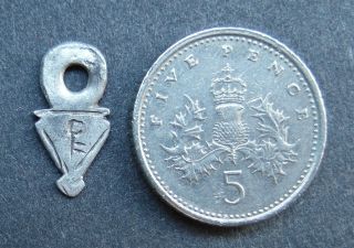 Extremely Rare Viking Silver Bind Rune Amulet - photo