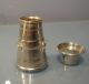 Edwardian 1901 Solid Silver Novelty Miniature Pepper Pot In Form Of Milk Churn Miniatures photo 2