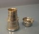 Edwardian 1901 Solid Silver Novelty Miniature Pepper Pot In Form Of Milk Churn Miniatures photo 3
