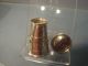 Edwardian 1901 Solid Silver Novelty Miniature Pepper Pot In Form Of Milk Churn Miniatures photo 5