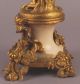 Antique Pair 19thc Gilt - Bronze Figural Tree - Light Candle Holders C1835 Children Metalware photo 10