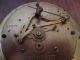 Antique Brass Ships Bell Clock Chelsea Clock Co Boston No Key Clocks photo 5