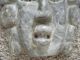 Old Stone Face Mask Carving With Inlay Stone Other Ethnographic Antiques photo 2