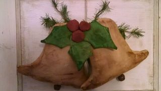Primitive Christmas Bells photo