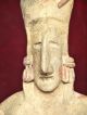 Jalisco Bichrome Terracotta Standing Pre - Columbian Figure Ex Old Estate Collec The Americas photo 2